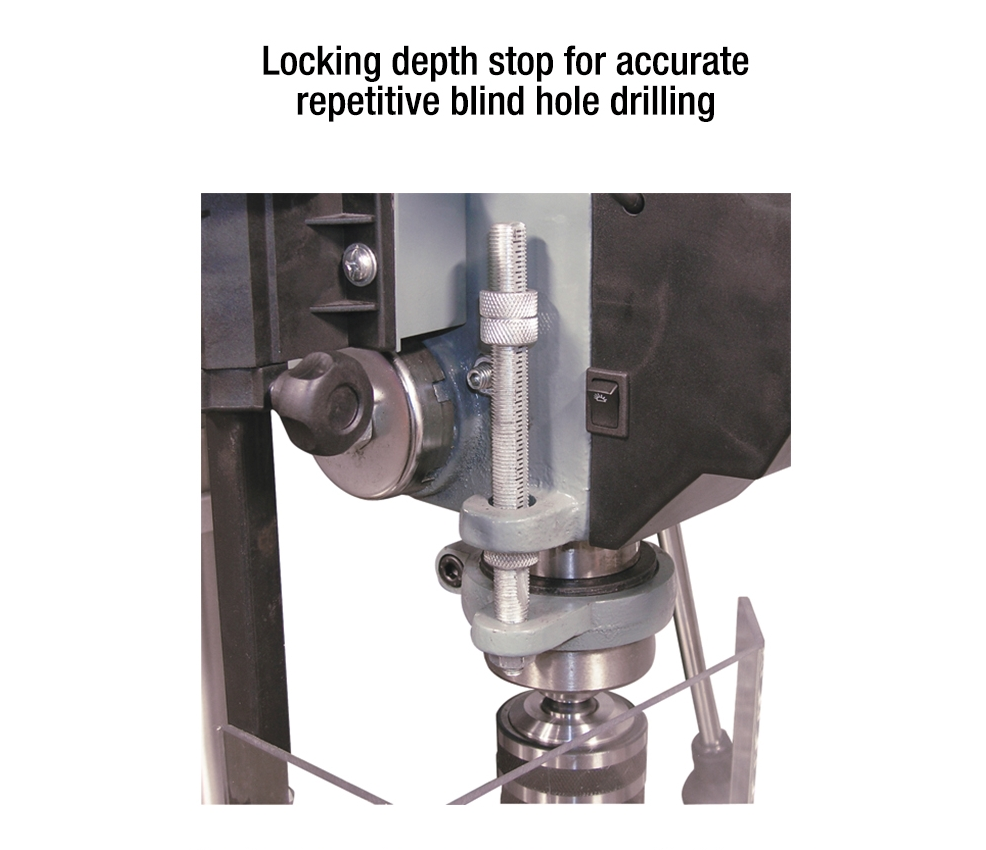 22” Drill Press with Safety Guard