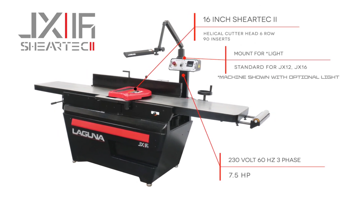 JX|12 ShearTec: II Jointer