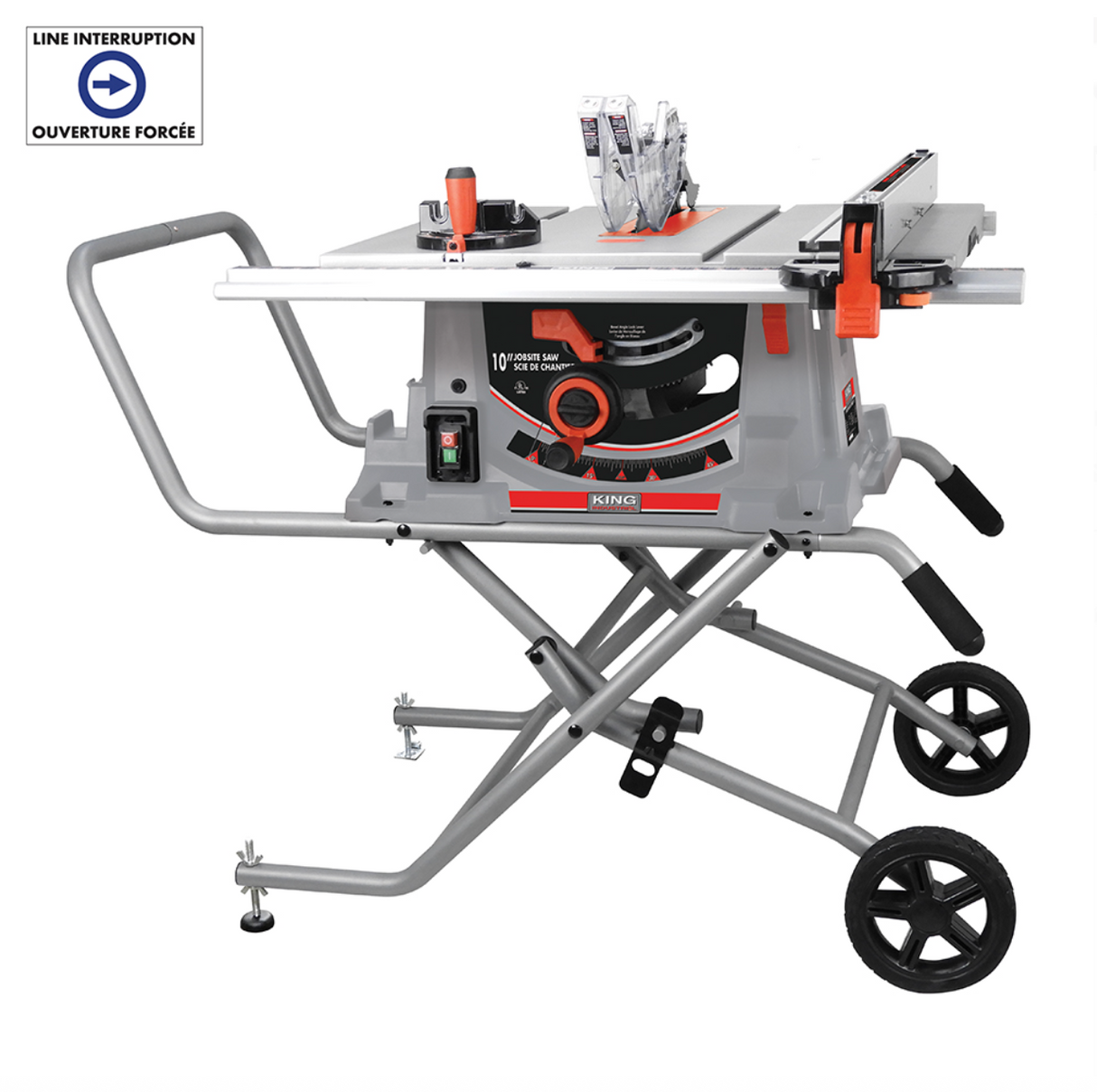 10" Jobsite Table Saw with Stand