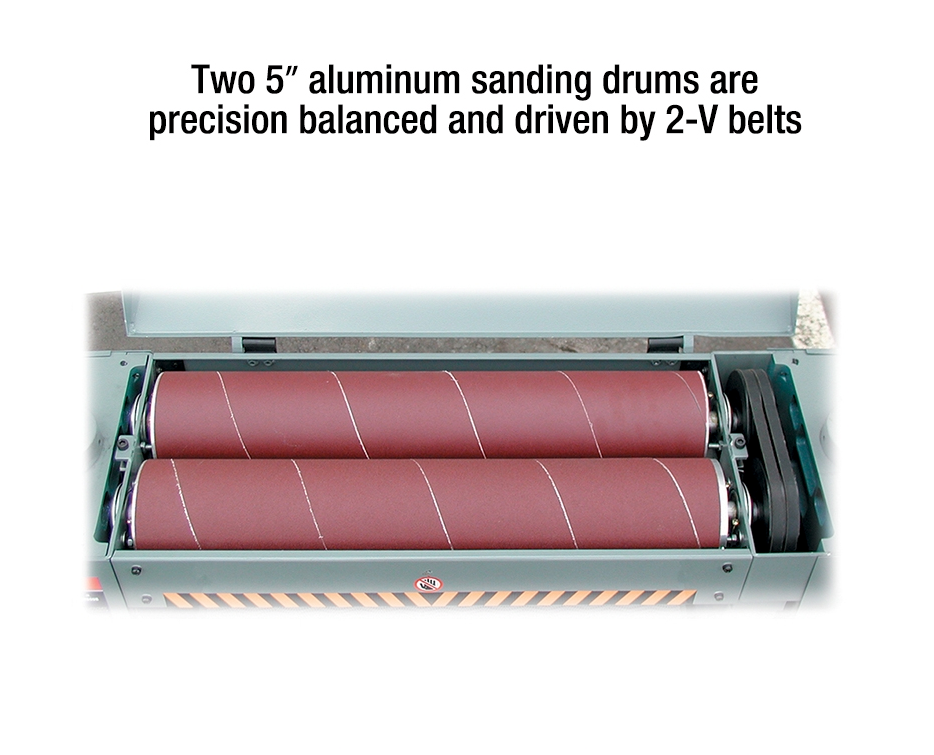 Drum Sander - 26" x 12" Dual Drum