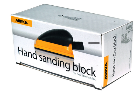 Hand Sanding Block 2.75"x5" Grip - 13 holes