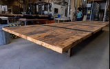 24' Reclaimed Pine Dining Table