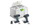 Impact Driver and Drill set - TID 18 Basic-Set T18