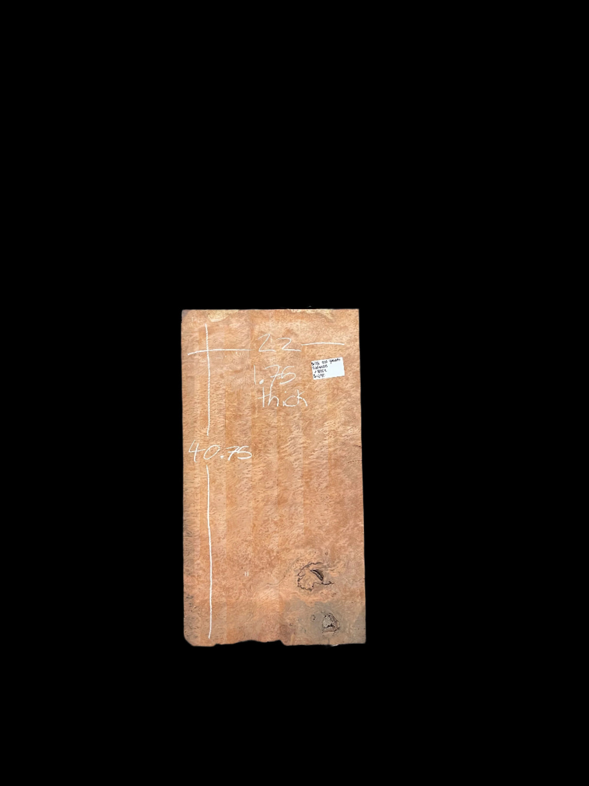 Old Growth Redwood Slab B158