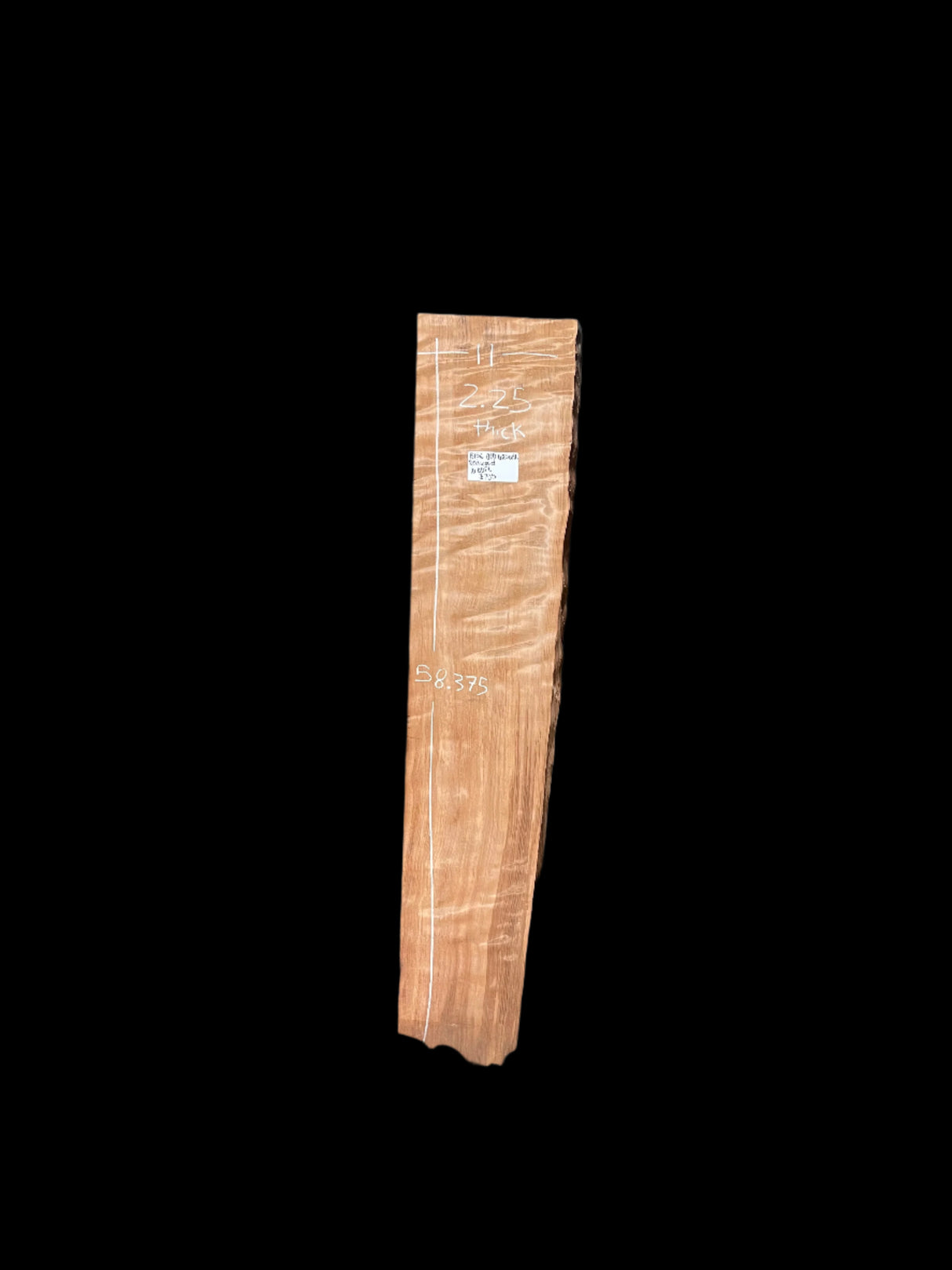Curly Old Growth Redwood Slab B156
