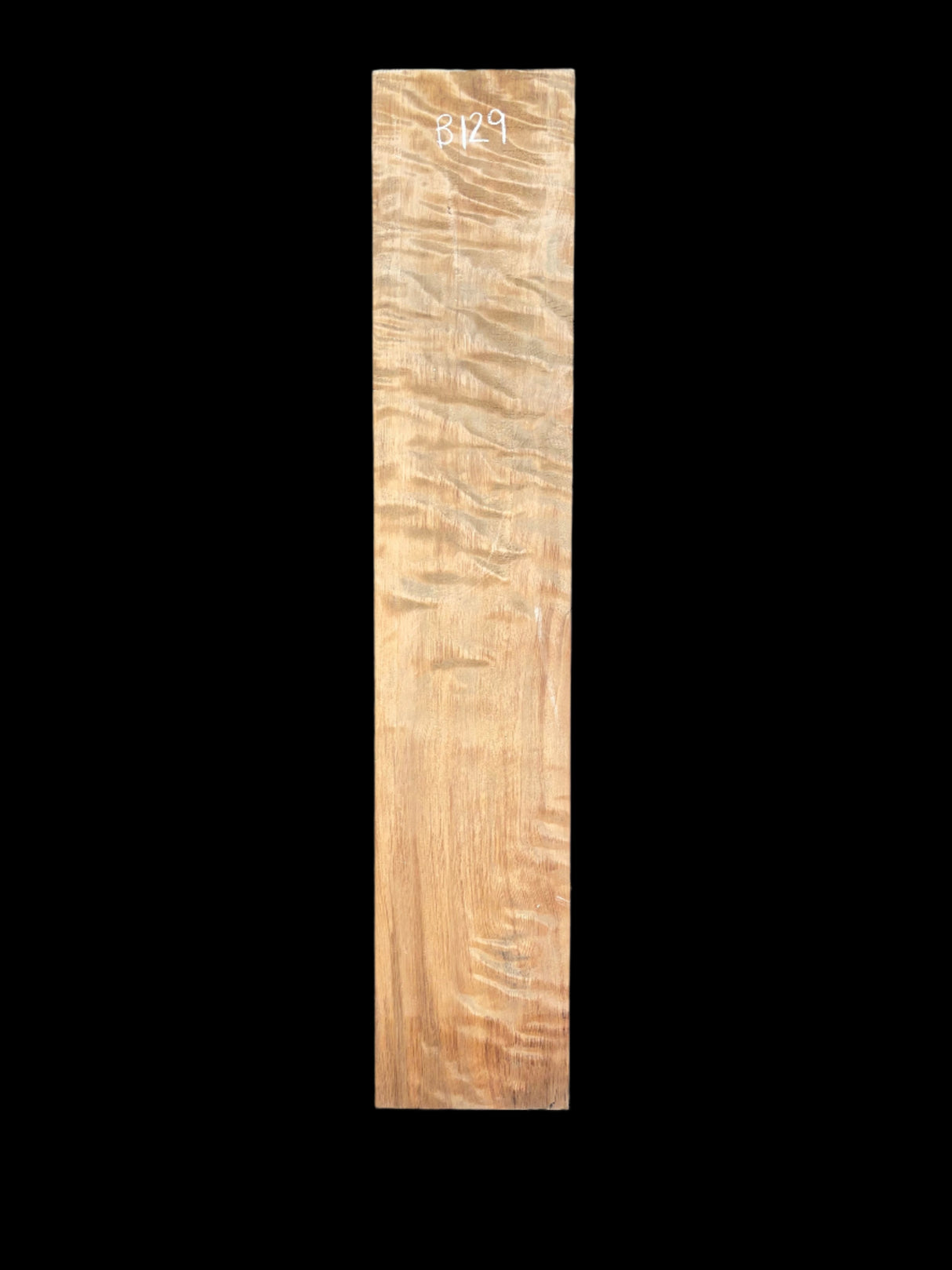Curly old Growth Redwood Slab B129