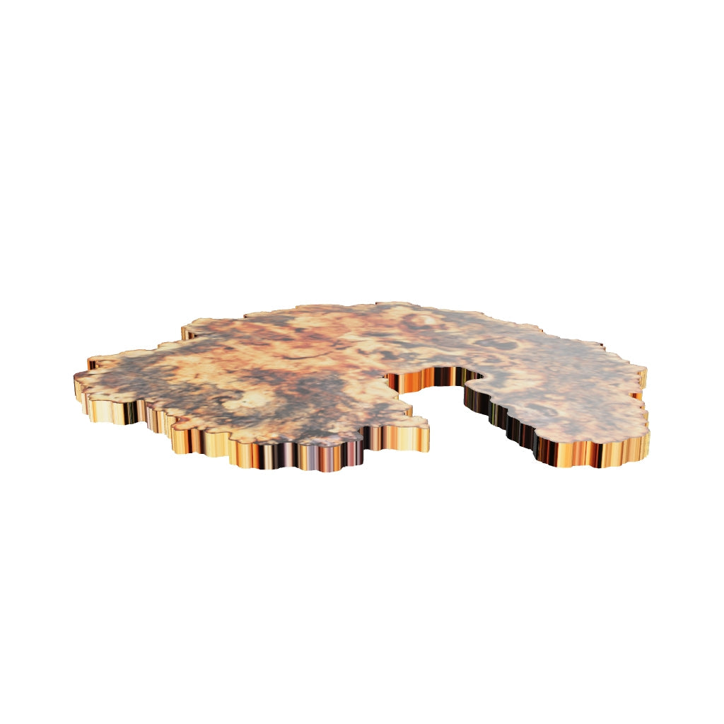 Buckeye Burl Live Edge #013