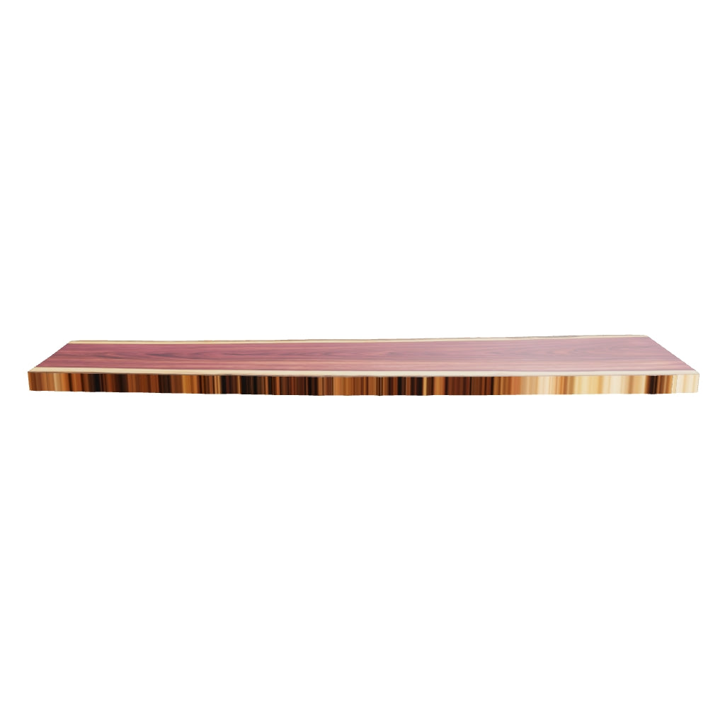 Purpleheart 5/4 Live Edge #023