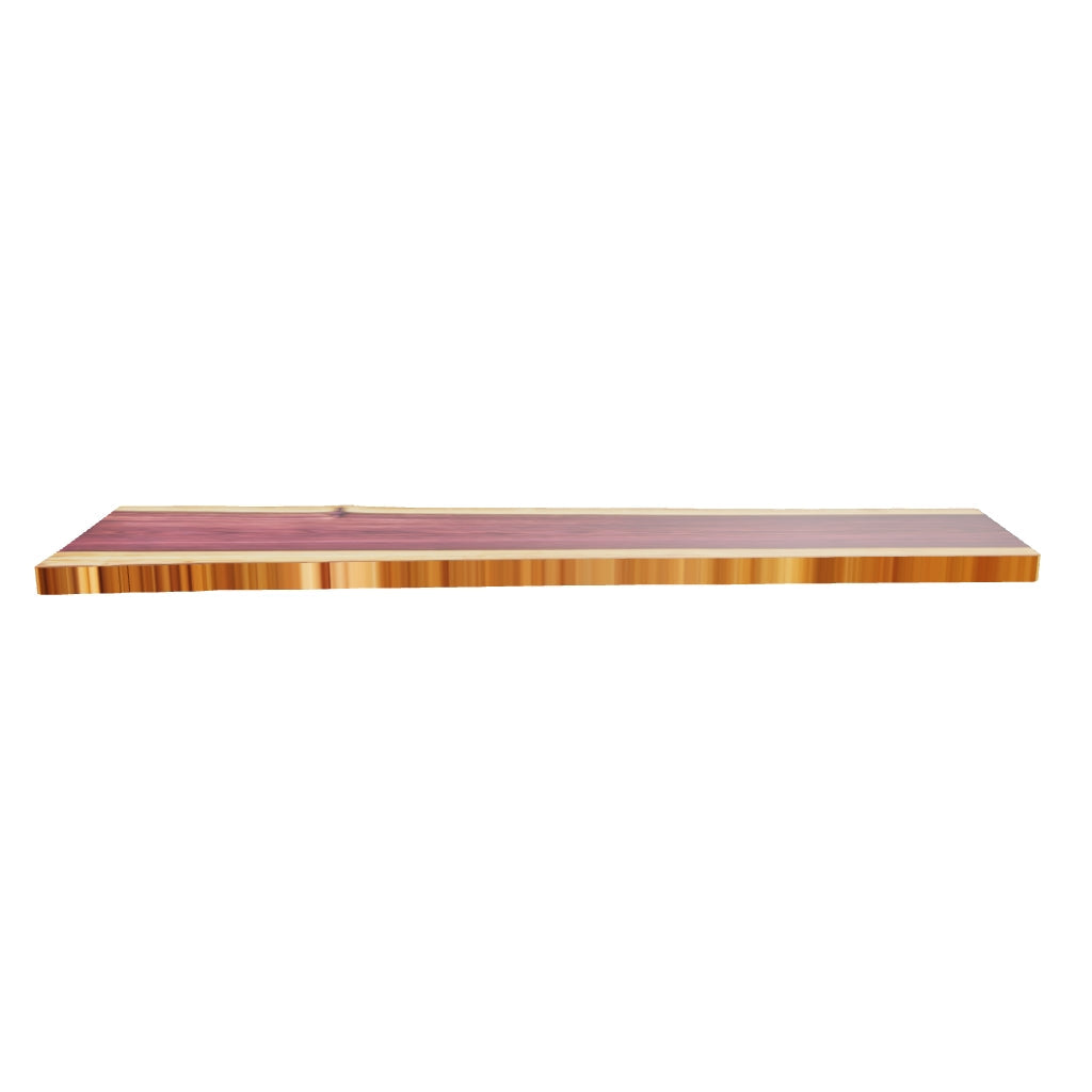 Purpleheart 5/4 Live Edge #024