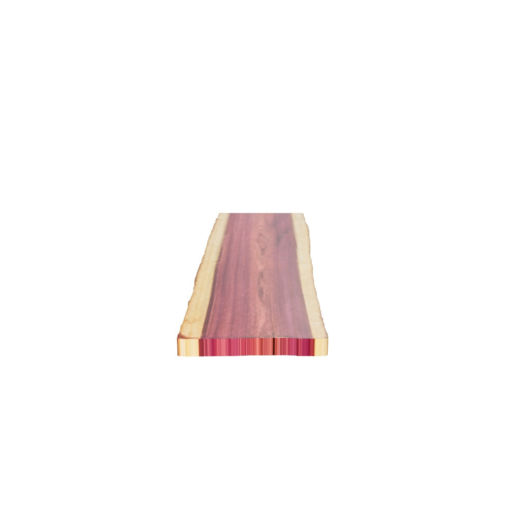 Purpleheart 5/4 Live Edge #027