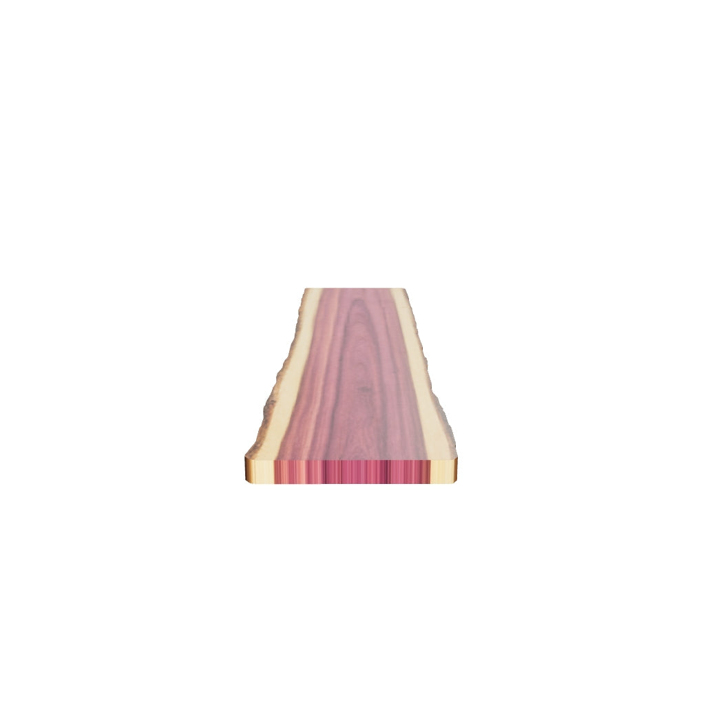 Purpleheart 5/4 Live Edge #030