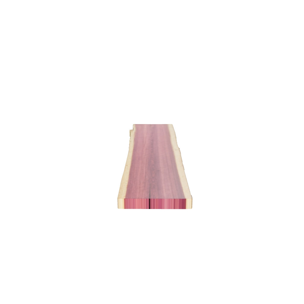 Purpleheart 5/4 Live Edge #035