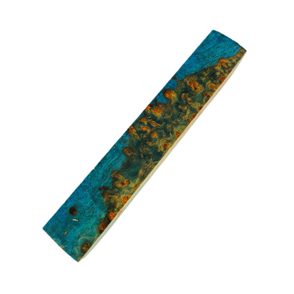 Stabilized & Dyed Amboyna Burl pen blanks