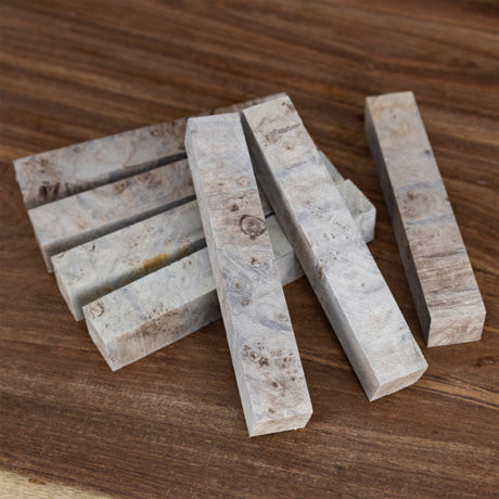 Stabilized Maple Burl Pen Blanks