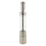 One Hand Push Pepper Mill Kit - Satin Chrome