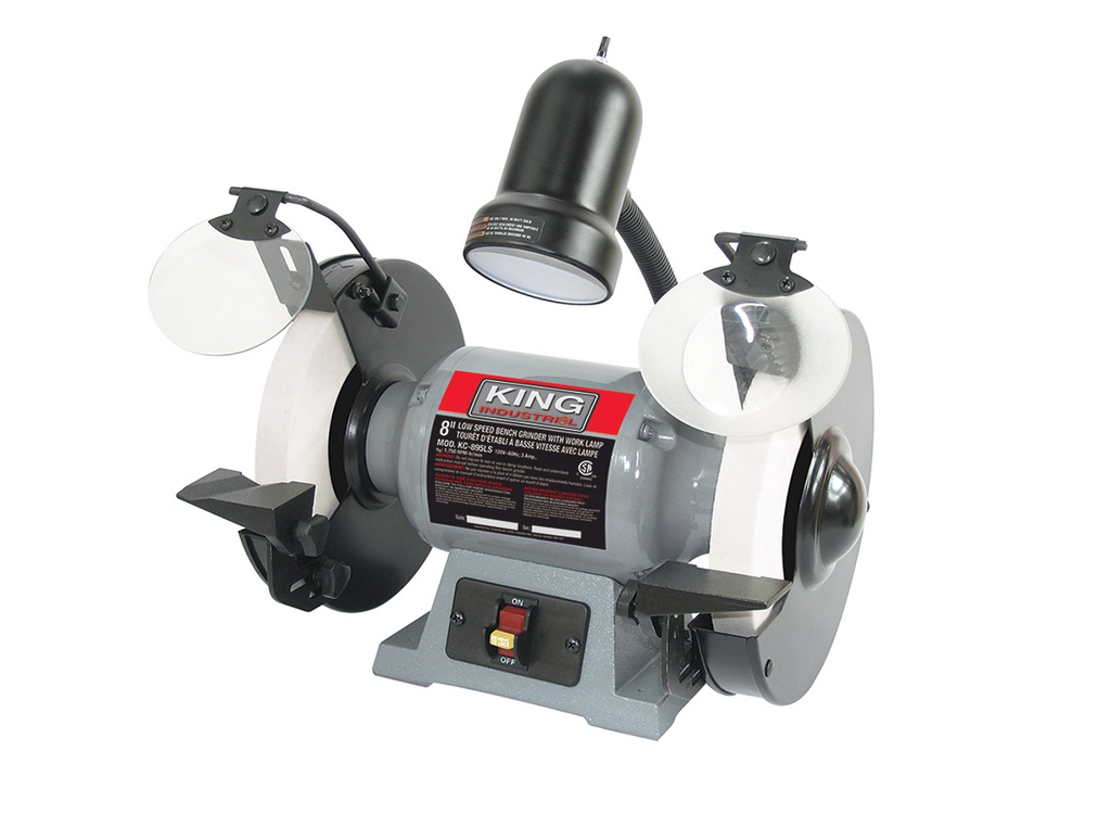 klowes bench grinder 23-197 | 8 in. Variable Speed making sure your tools and blades dont warp due to excessive heat Delta 8-in Variable Bench Grinder