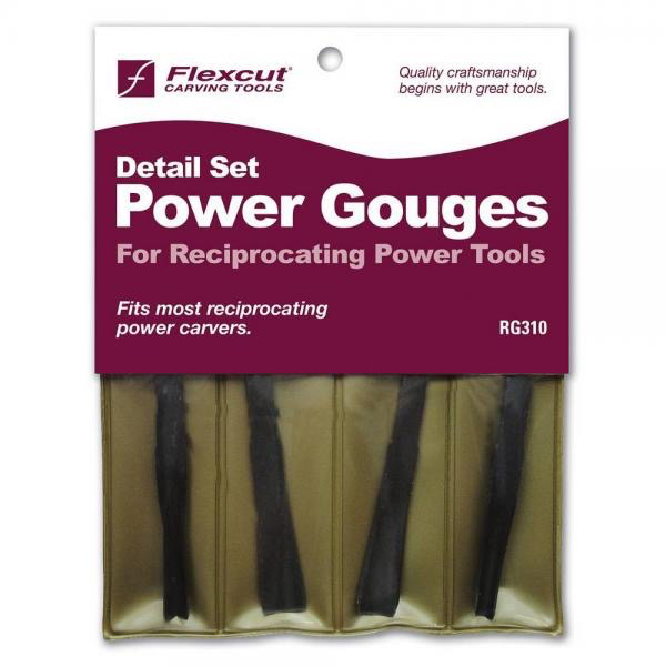 Detail Set of 4 Power Gouges