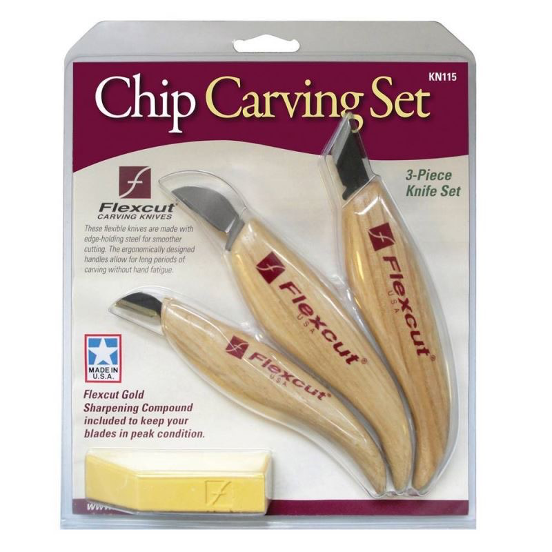Chip Carving Set Black Forest Wood Co