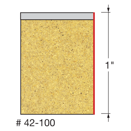 3/8" x 1" Bearing Flush Trim Bit