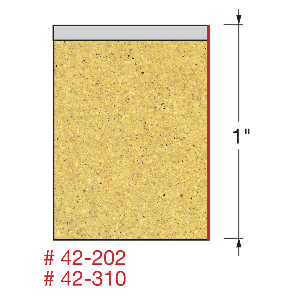 3/4" x 1" Downshear Helix Flush Trim Bit