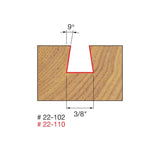 3/8" Dovetail Bit