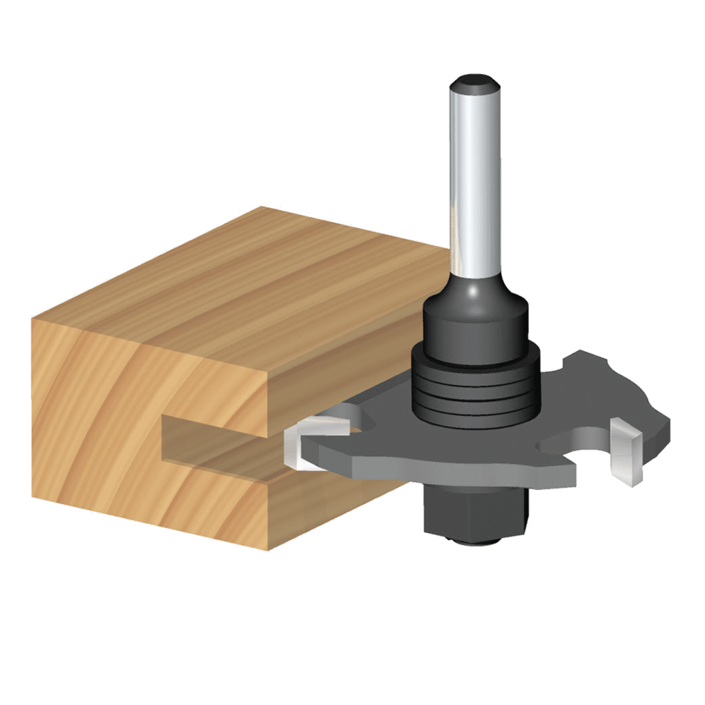 Wing cutter router discount bit