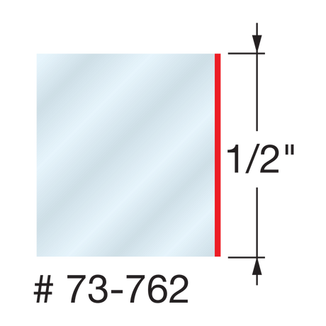 1/8" x 1/2" O"-Flute Up Spiral Bit