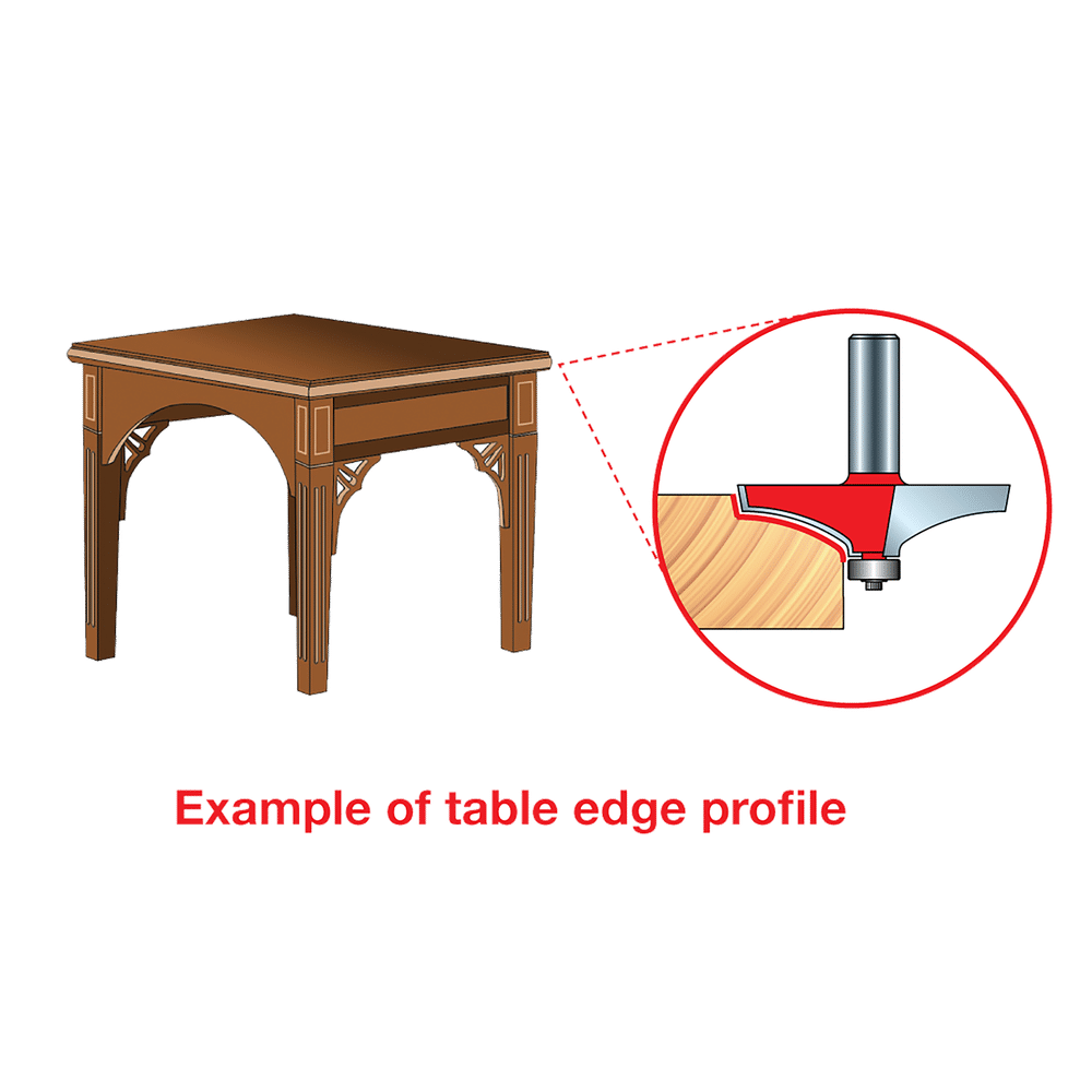 2"-19/32" Table Edge & Handrail Bit