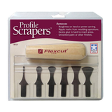 7 Pc. Profile Scrapers (Includes Handle)