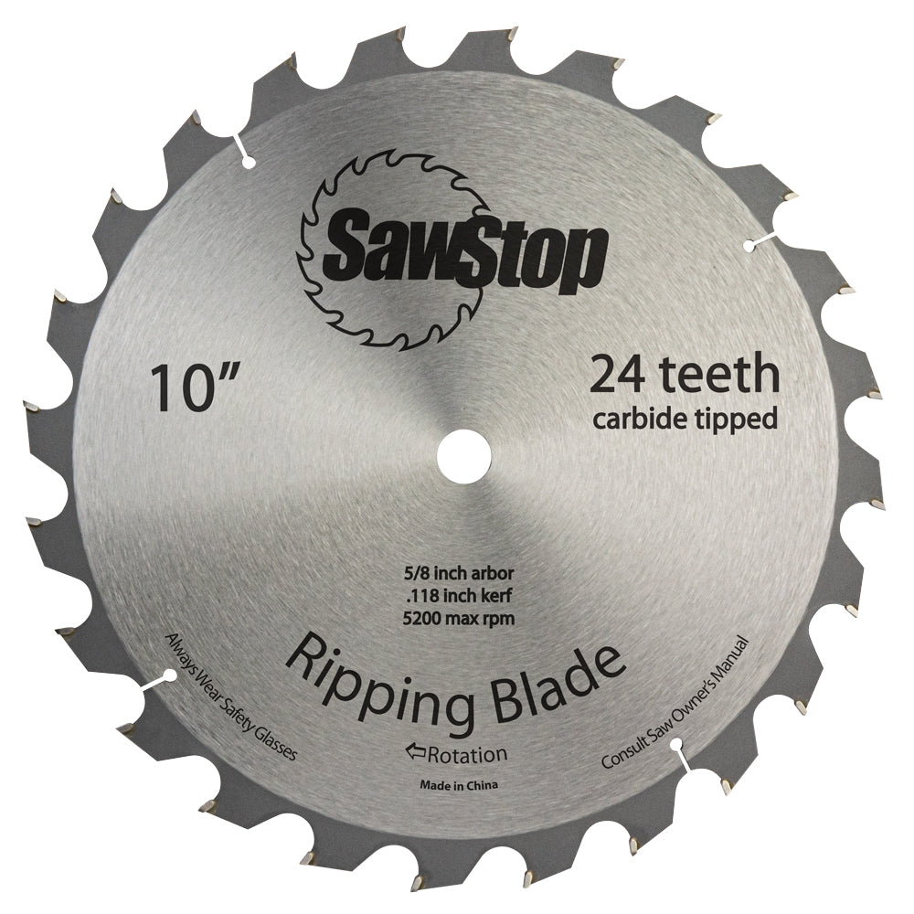 24Tooth Ripping Table Saw Blade Black Forest Wood Co.