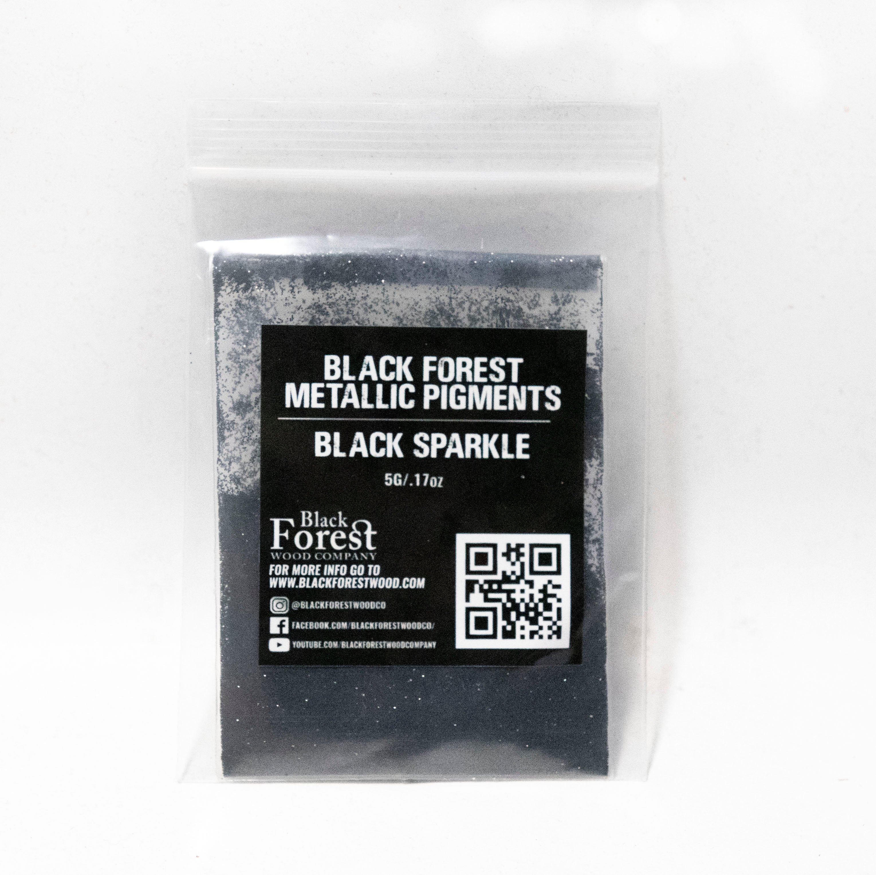 Metallic Pigment - Black Sparkle – Black Forest Wood Co.
