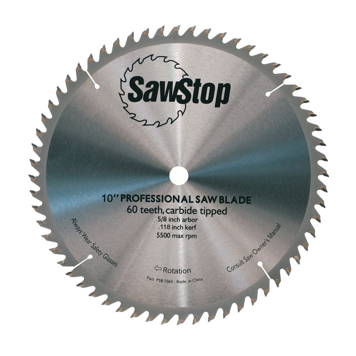 60-Tooth Combination Table Saw Blade