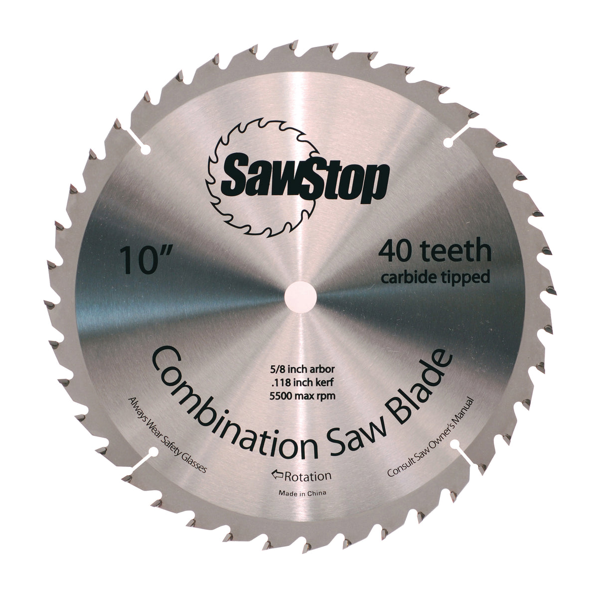 40-Tooth Combination Table Saw Blade
