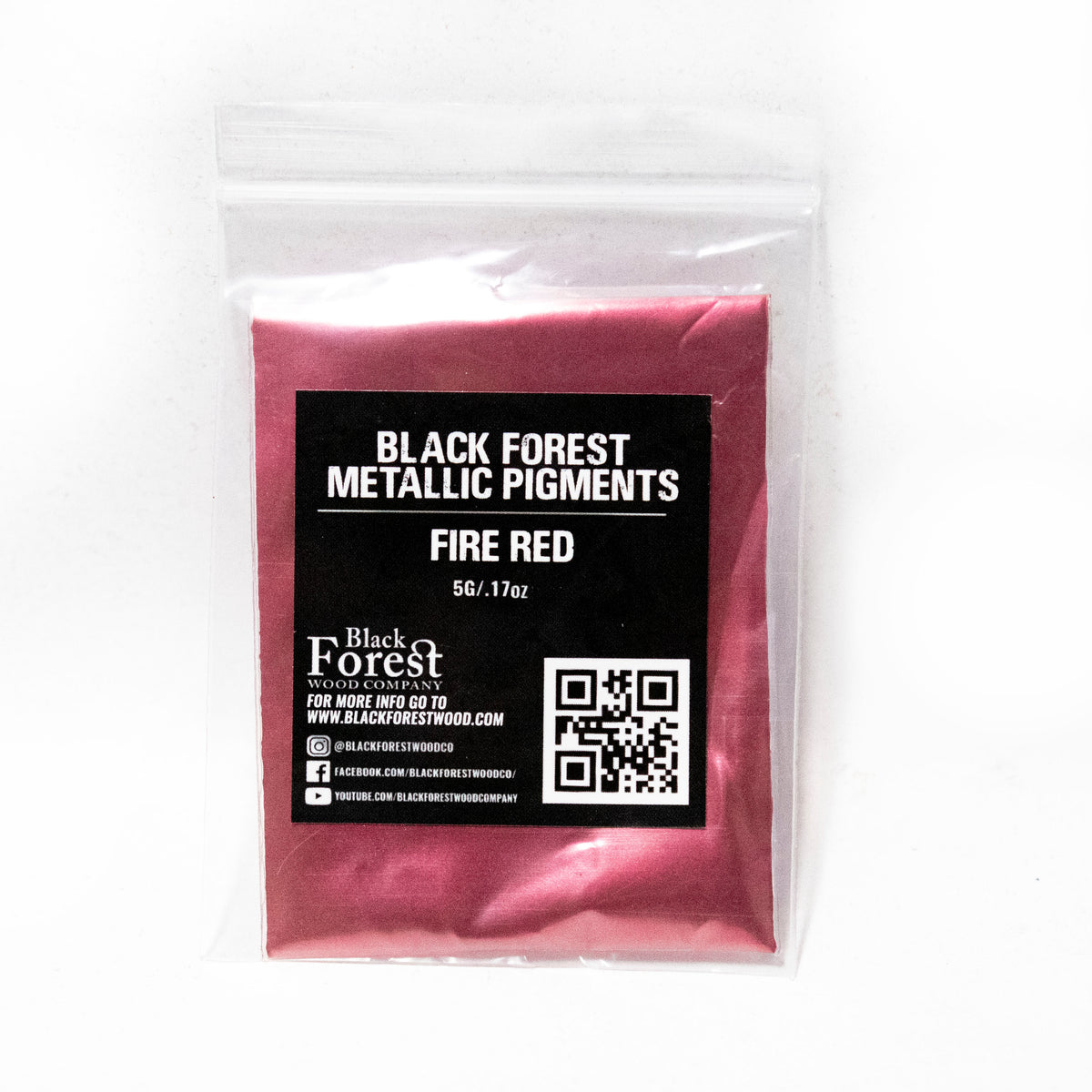 Fire Red - Black Forest Metallic Pigment