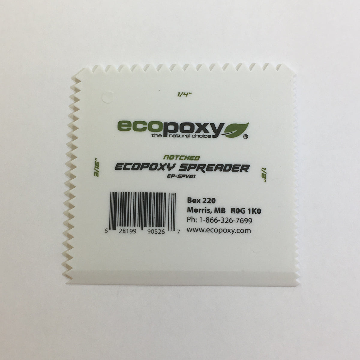 Ecopoxy V-Notched Spreader