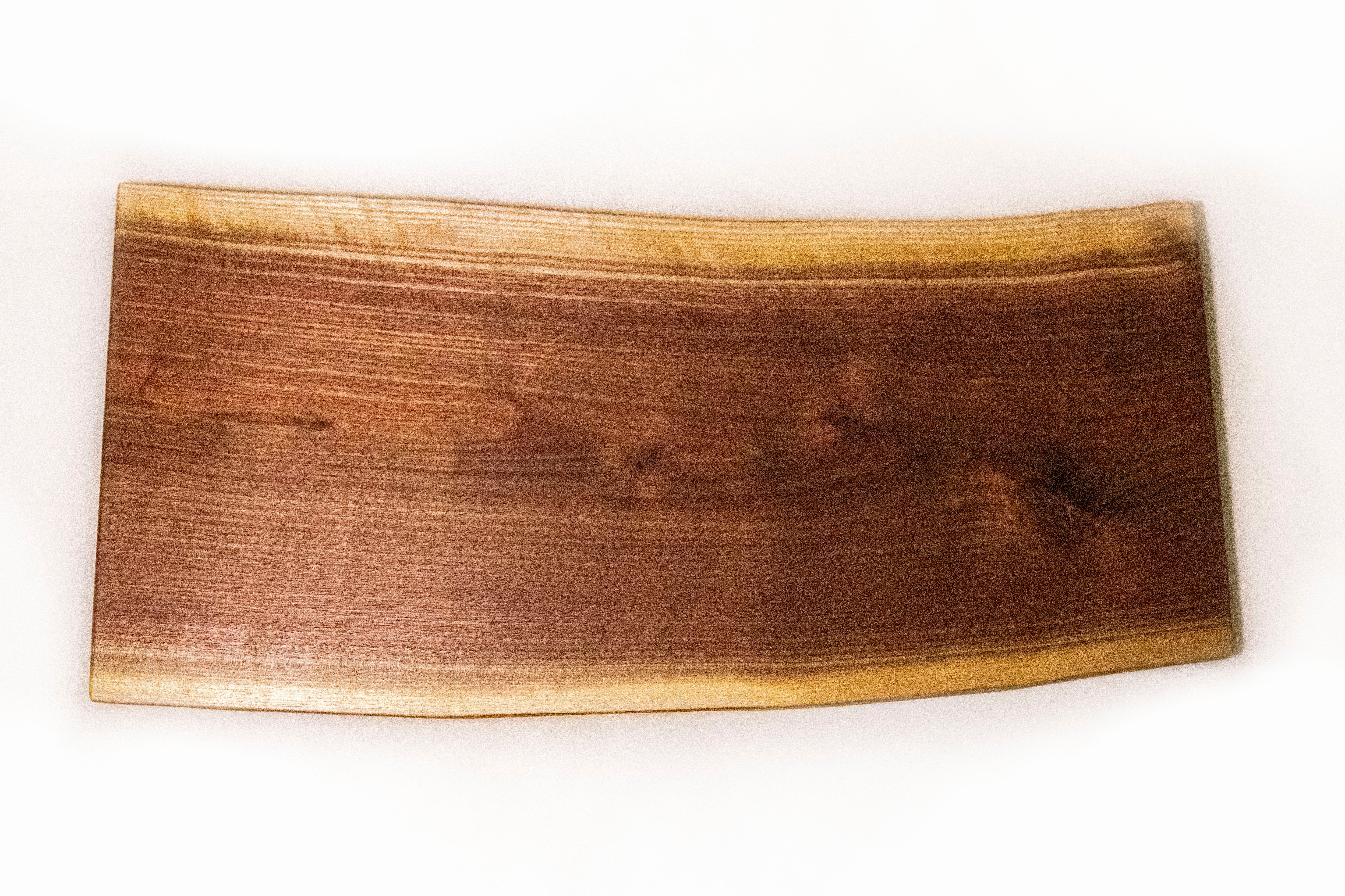 Live Edge Olive Wood Board  Live Edge Cheese Board - Forest Decor