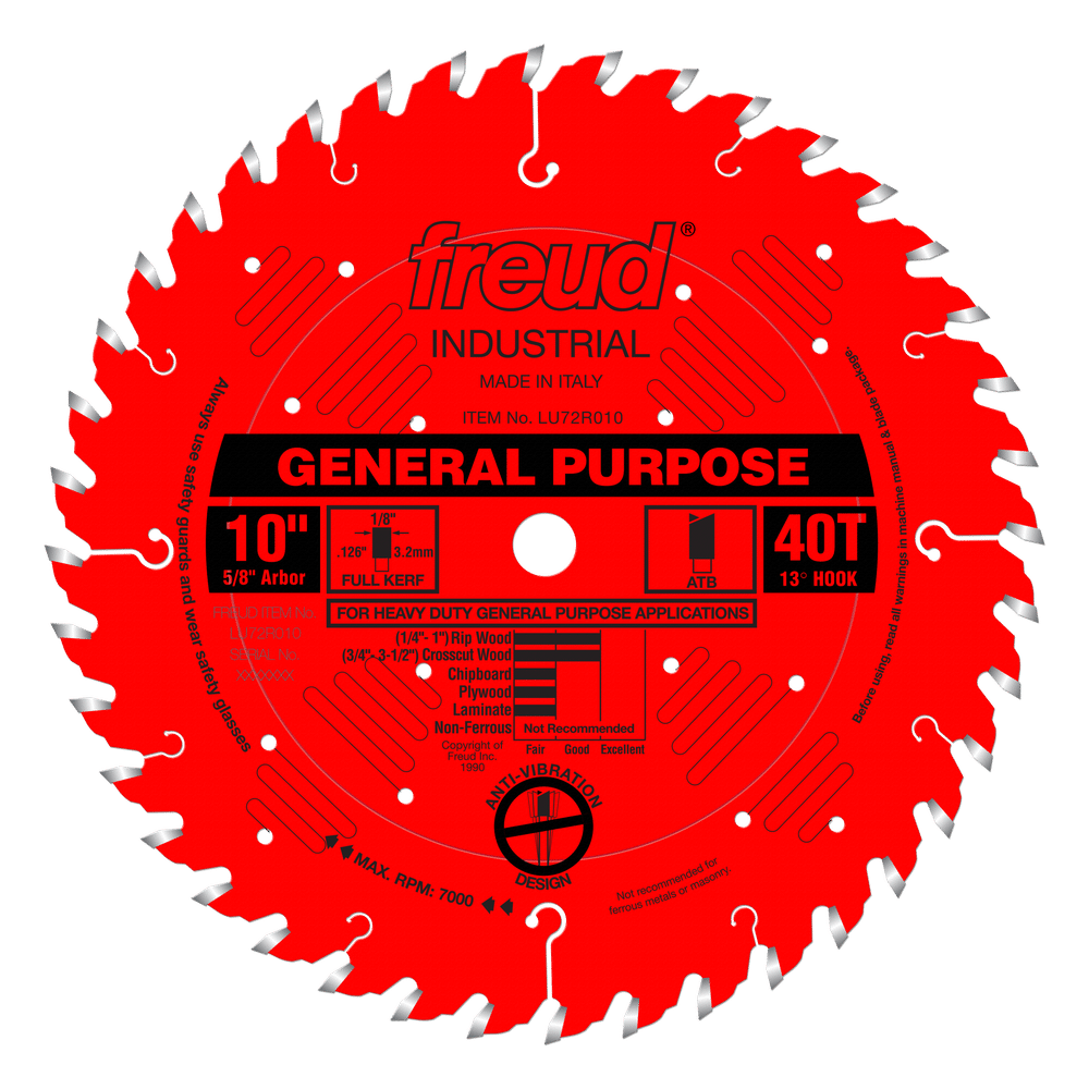 10" General Purpose Blade, 40T