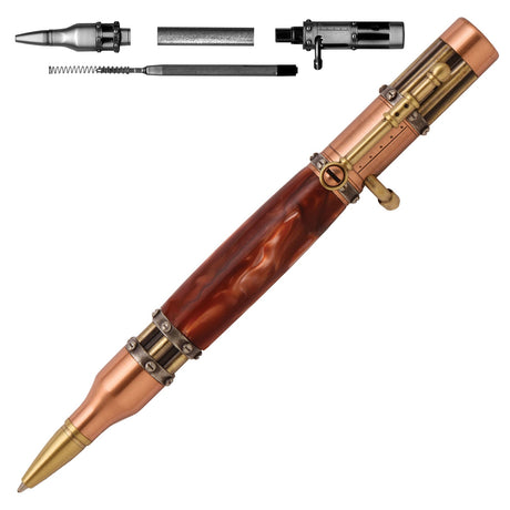 Steampunk Bolt Action Pen Kit