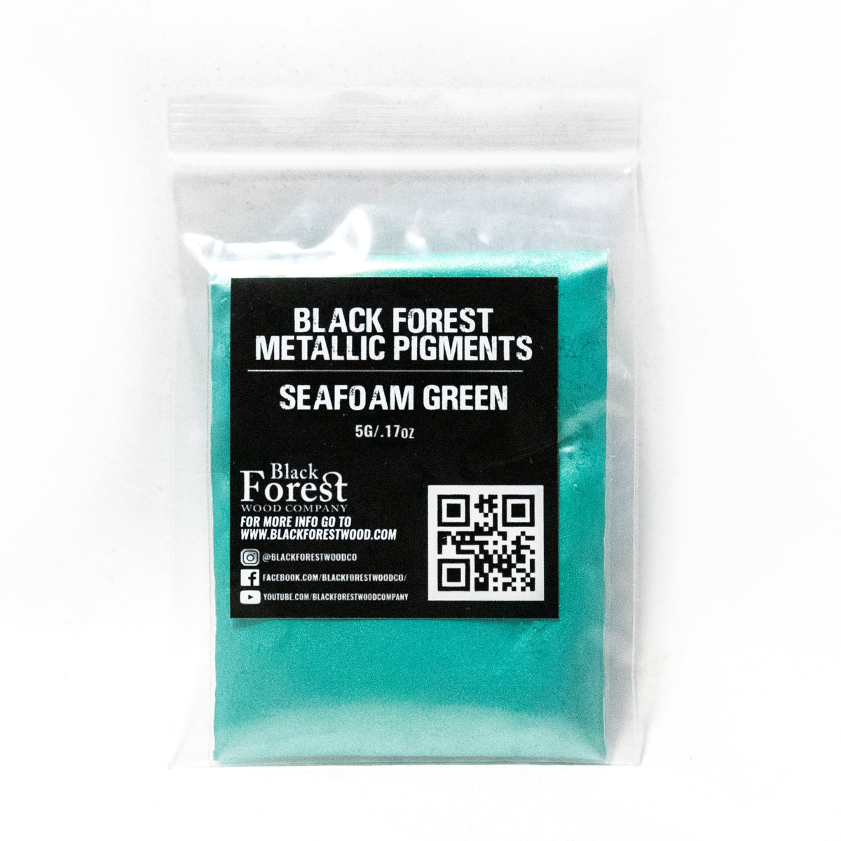 Seafoam Green - Black Forest Metallic Pigment