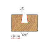 5/16" Dovetail Bit