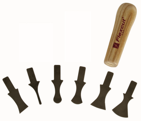 7 Pc. Profile Scrapers (Includes Handle)