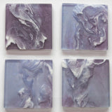 Square Resin Coaster Set