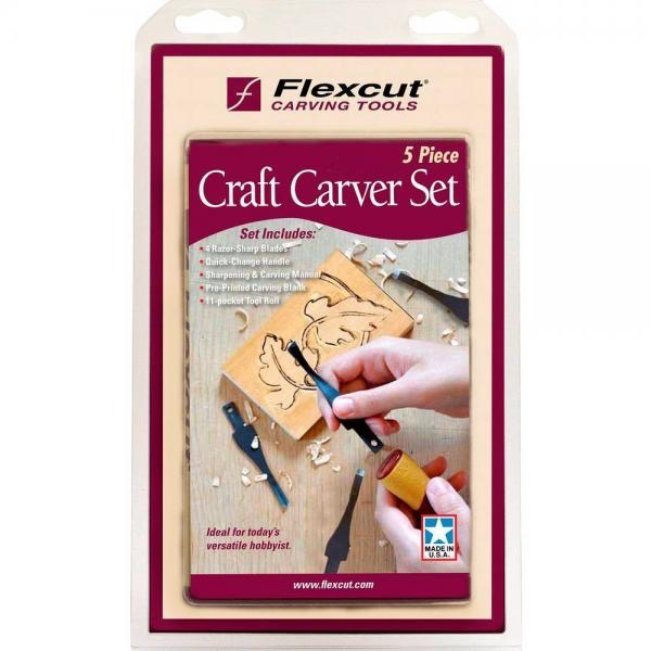 5 Pc. Craft Carver Kit