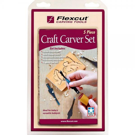 5 Pc. Craft Carver Kit