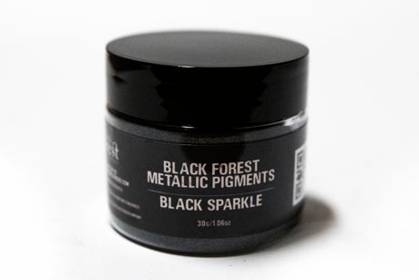 Metallic Pigment - Black Sparkle