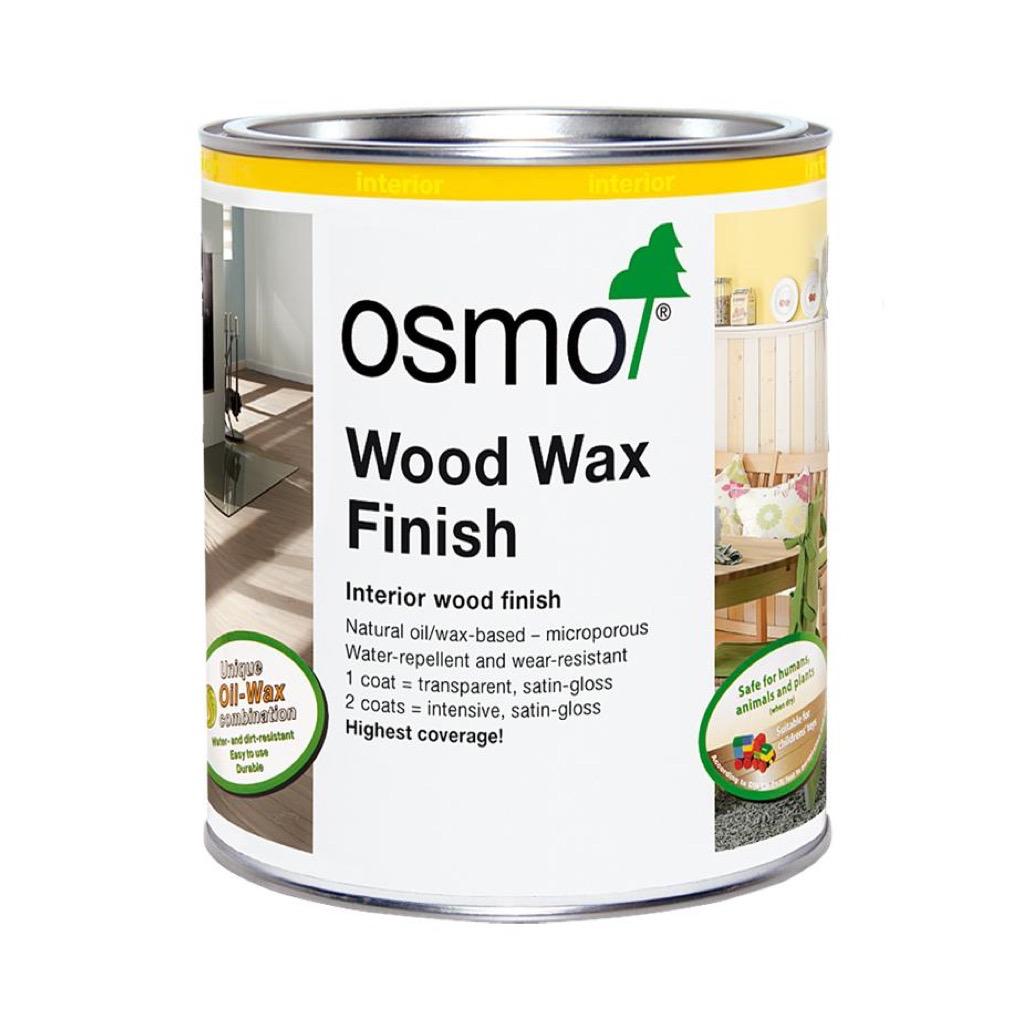 Osmo Wood Wax Finish Transparent (3102, 3103, 3111, 3118)