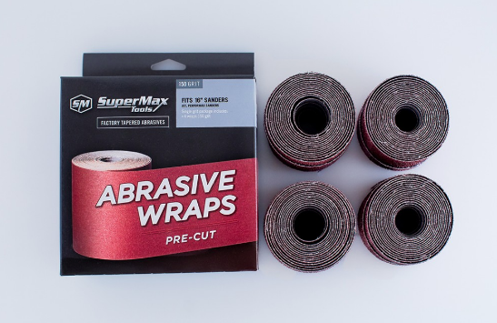 3 Pk, Assorted Grit Abrasive Wraps for 19-38