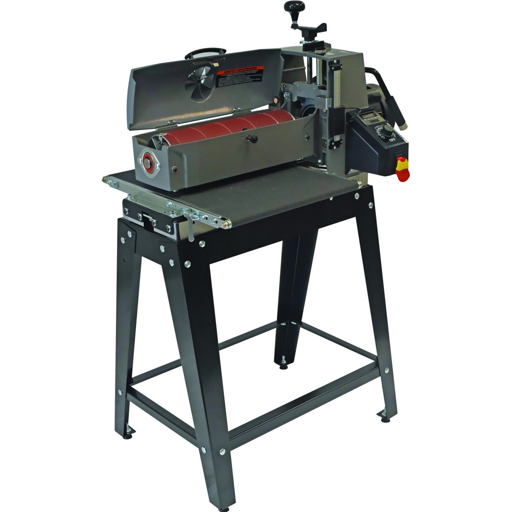 16 32 Supermax Drum Sander Open Stand Black Forest Wood Co