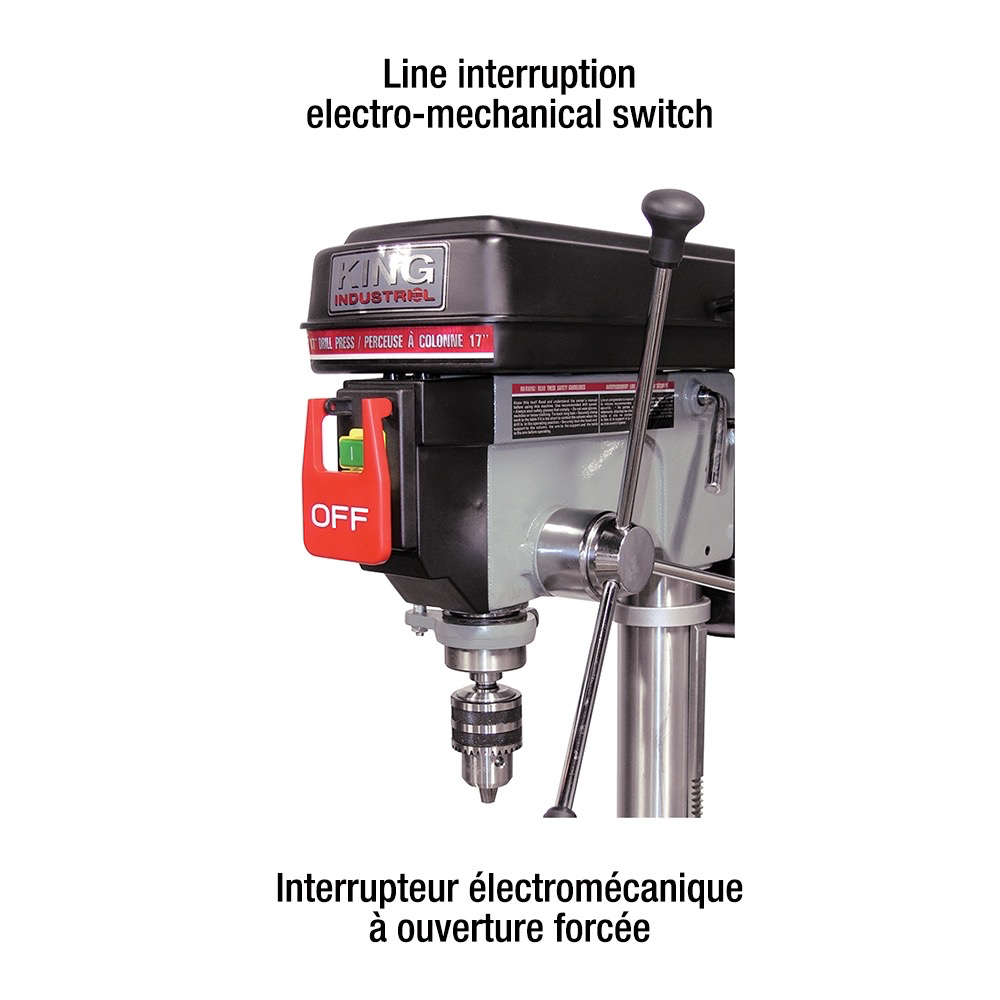 17” Drill Press, 16 Speed