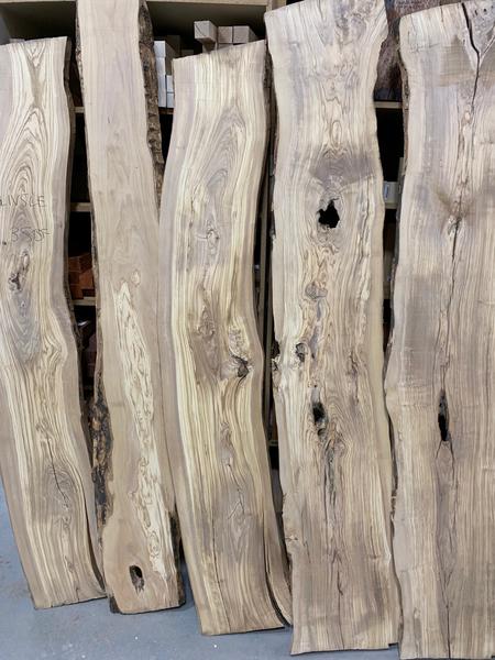 Olive Live Edge Lumber 4/4